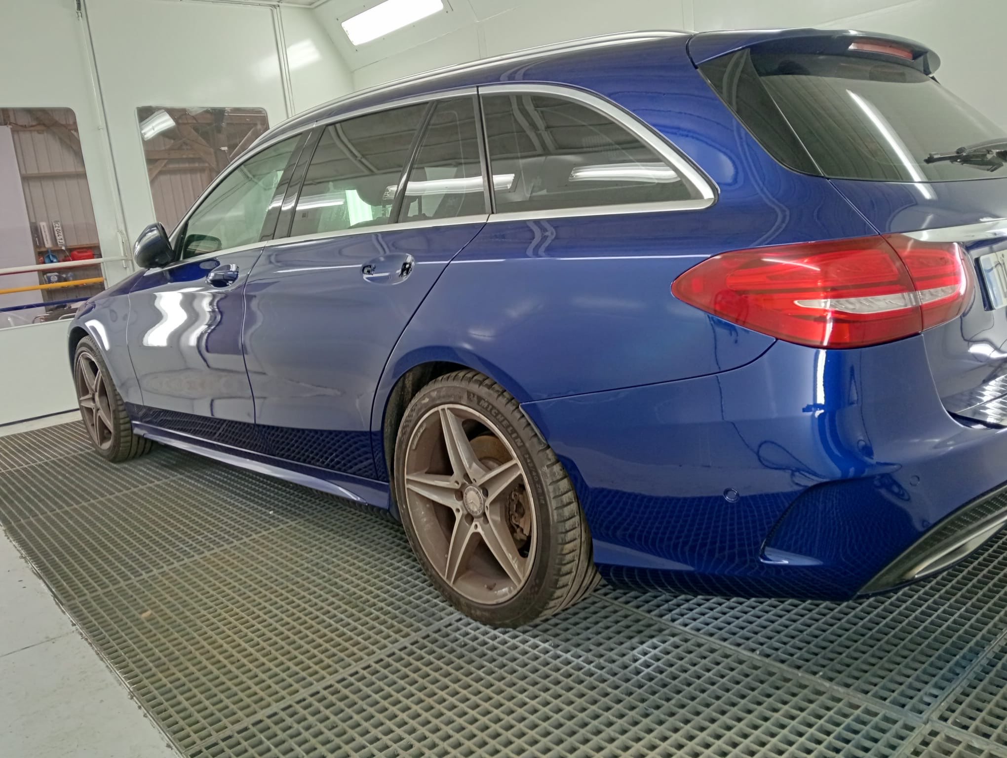 Mercedes Classe C après intervention