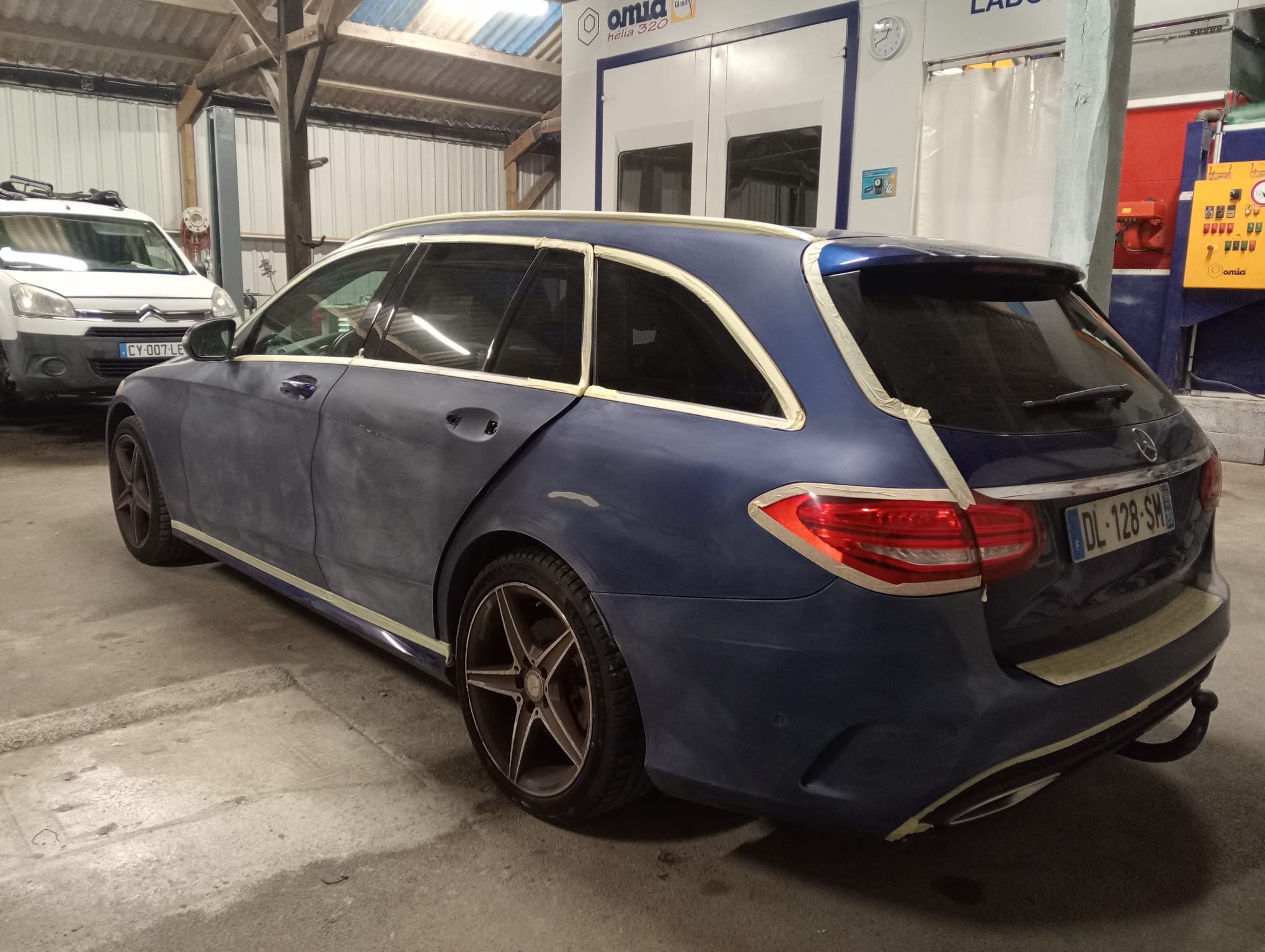 Mercedes Classe C avant intervention