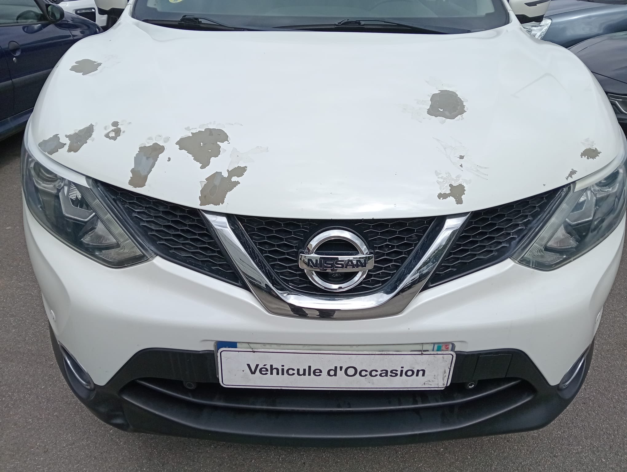 Nissan Qashqai avant intervention